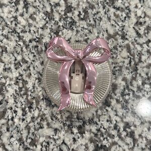 Bath & Body Works Pink Sparkly Bow Scent holder 🎀